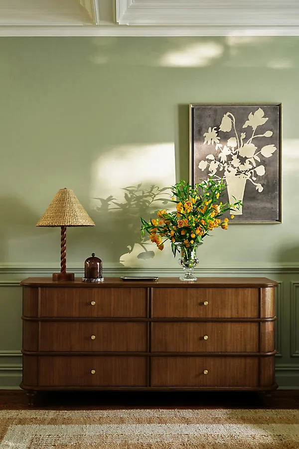 Fauve Flourish II Wall Art - Grey by Anthropologie, alternate view