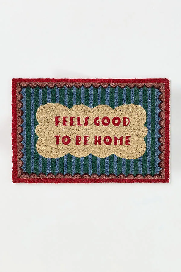 Feels Good to Be Home Printed Doormat - Coir product