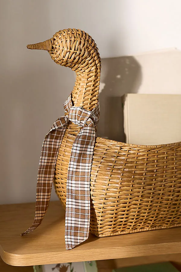 Ferme Mallard Duck Rattan Basket product
