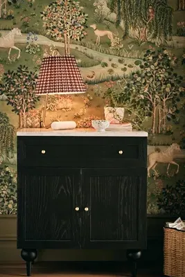 Fern Entryway Cabinet - Black product