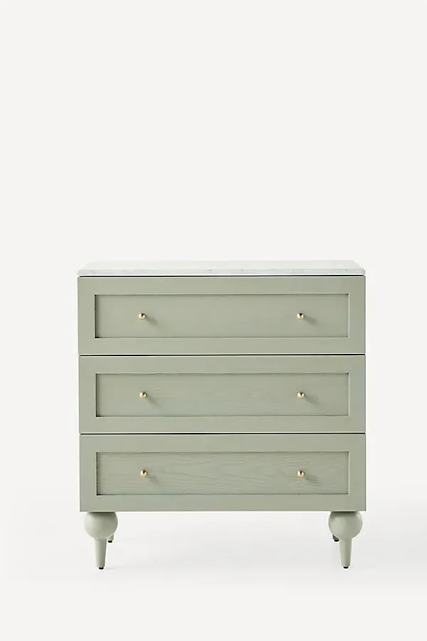 Fern Marble-Top 3-Drawer Dresser product