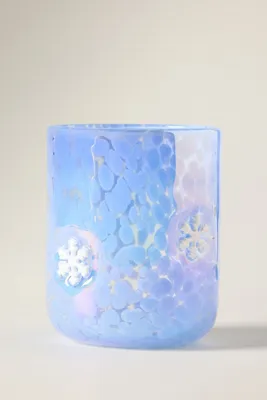 Festive Icon Juice Glass - Handblown Glass by Anthropologie, alternate view