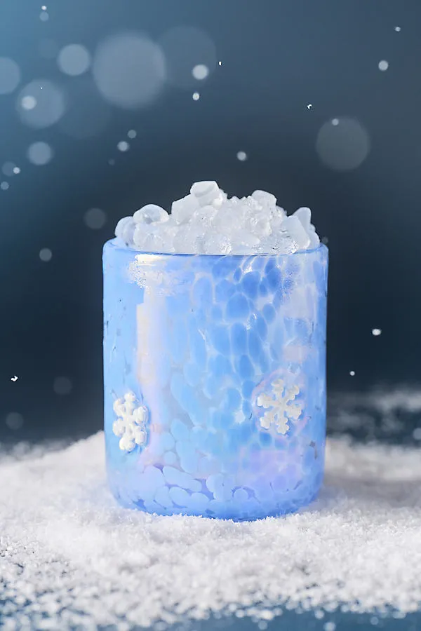 Festive Icon Juice Glass - Handblown Glass by Anthropologie
