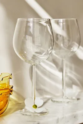 Fiona Wine Glass - Green, Borosilicate Glass product
