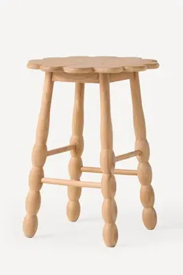 Fir Oak Counter Stool - Beige product