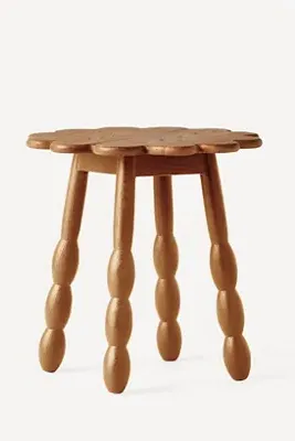 Fir Oak Dining Stool - Brown product