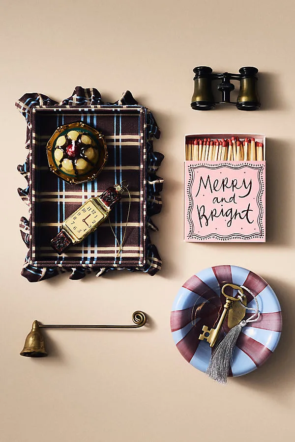 First Home Key Milestone Ornament - Metallic, Aluminum by Anthropologie, alternate view
