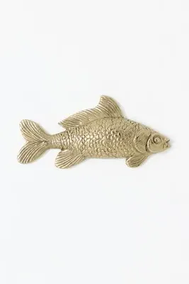 Fish Gallery Wall Charm - Gold, Iron product
