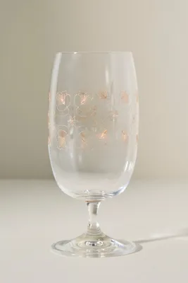 Flora 24k Gold Accent Goblets, Set of 4 product