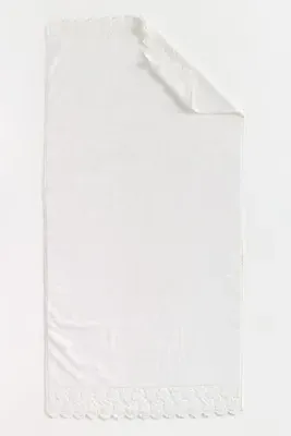 Floral Cutwork Towel Collection - White, Cotton by Anthropologie, image 2