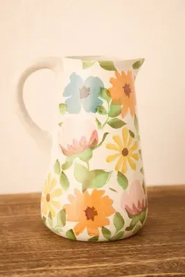 Floral Jug - Terracotta product