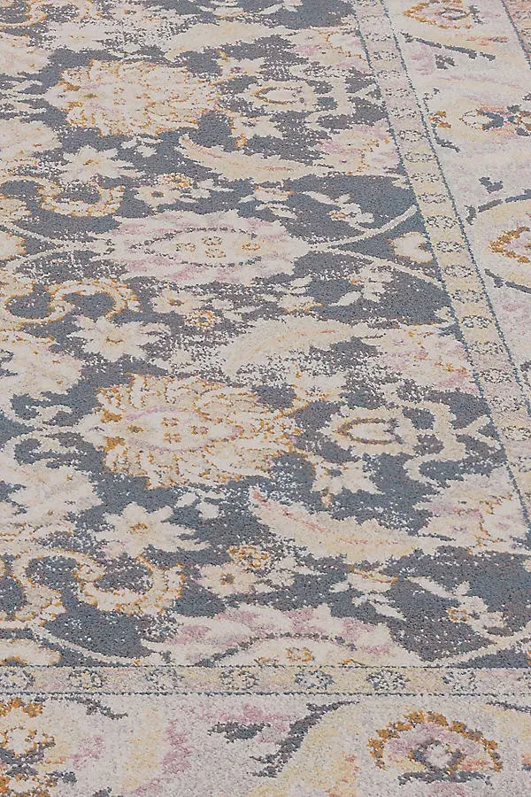 Flores Farah Persian Border Rug - Pink product