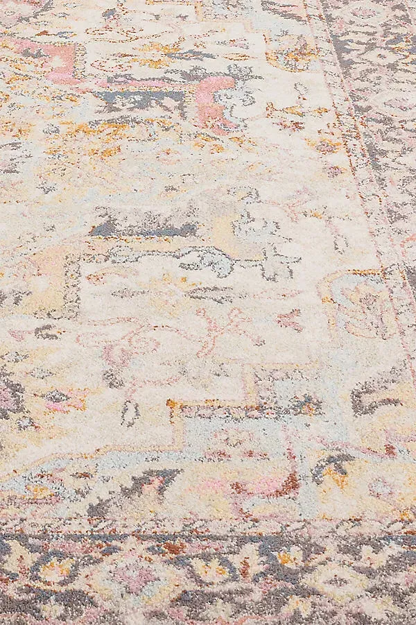 Flores Kira Persian Medallion Rug - Pink product