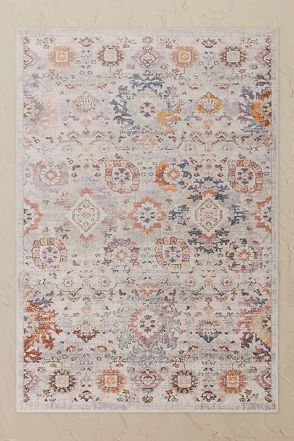 Flores Mina Abstract Persian Rug - Beige product