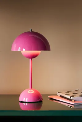 Flowerpot V9 Cordless Rechargeable LED Table Lamp - Pink product