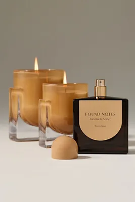 Found Notes Woody Incense & Amber Room Spray product
