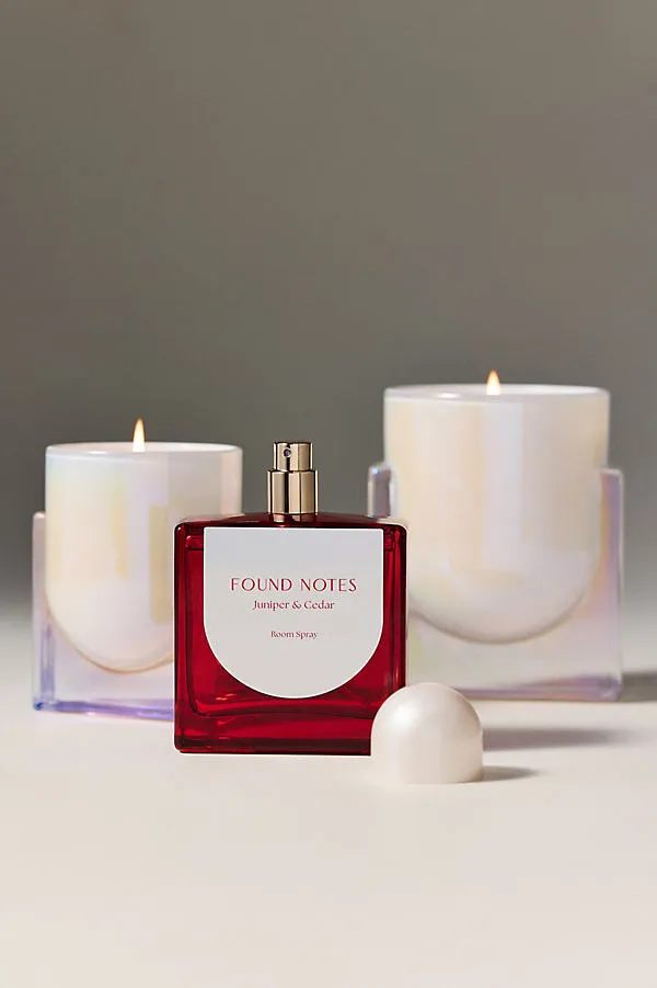 Found Notes Woody Juniper & Cedar Room Spray - White by Anthropologie, alternate view