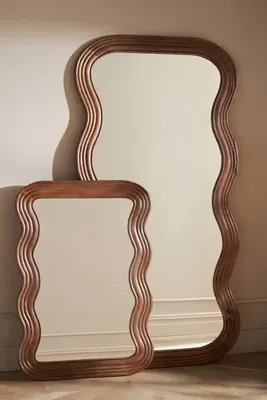 Frances Tropical Hardwood Mirror - Brown product