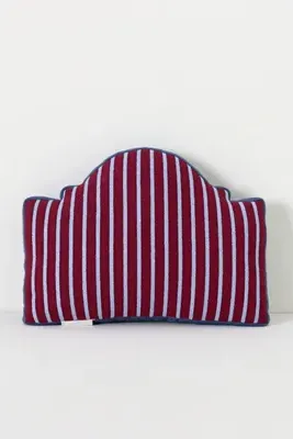 Francine Needlepoint Mini Cushion - Blue, Cotton product