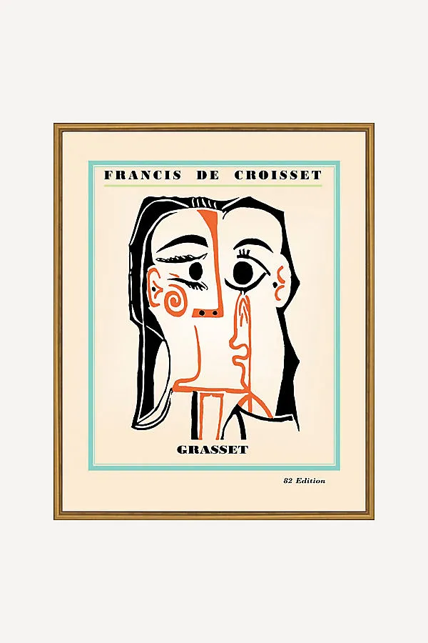 Francis de Croisset Vintage French Poster Wall Art product