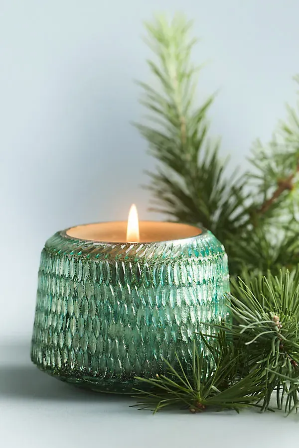 Gather Balsam & Cedarwood XS Candle - Mint by Anthropologie