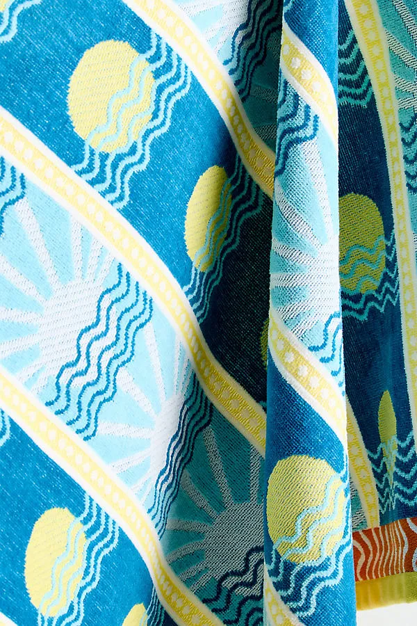 Gela Jacquard Beach Towel - Cotton product