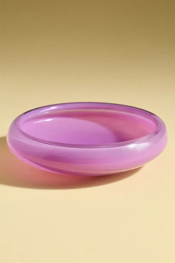 Glass Match Tray - Pink product