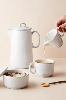 Glenna Ceramic Sugar Pot - White product