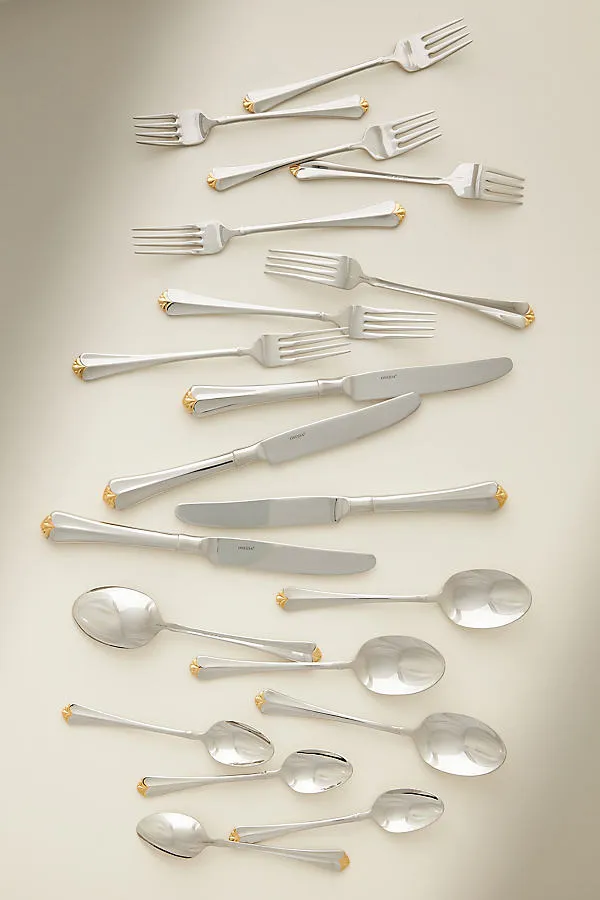 Golden Julliard 20-Piece Flatware Set - Gold, Silver product