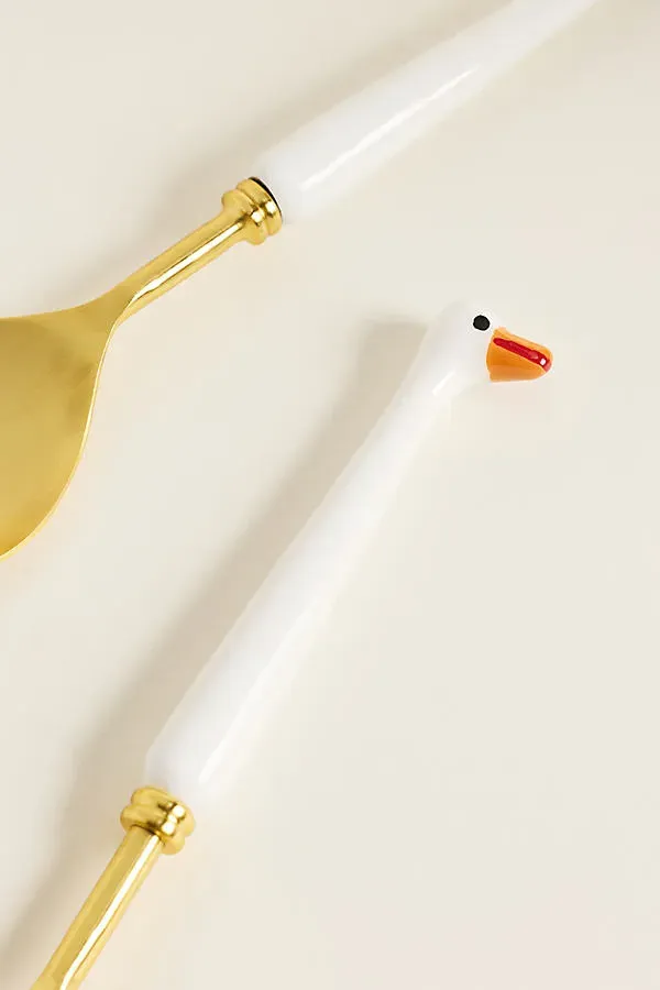 Goose Stainless Steel Salad Servers product
