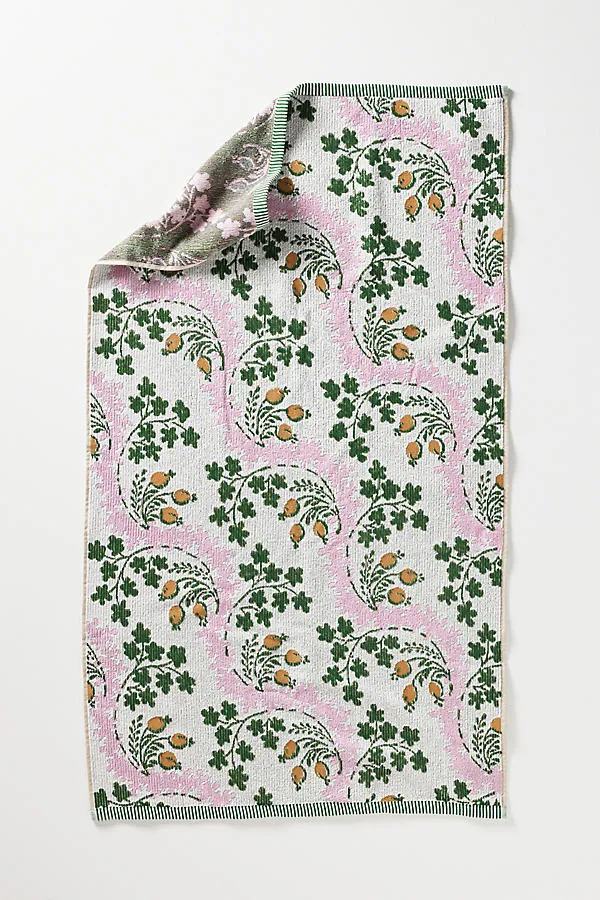 Gooseberry Cotton Woven Floral Towel Collection product