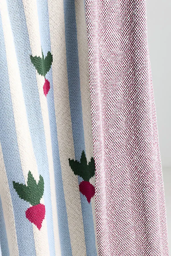 Grace Novelty Icon Knit Throw Blanket - Cotton alternate view