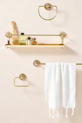 Graham Towel Ring - Brass product