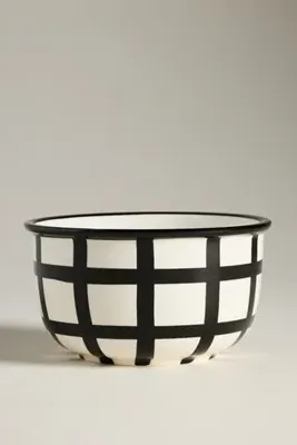 Greta Stoneware Cereal Bowl - Black by Anthropologie, image 2