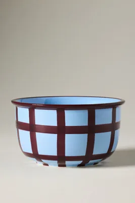 Greta Stoneware Cereal Bowl - Blue by Anthropologie, alternate view
