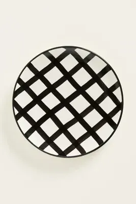 Greta Stoneware Dessert Plate - Black by Anthropologie, image 2