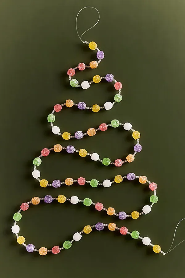 Gumdrop Garland - Red by Anthropologie