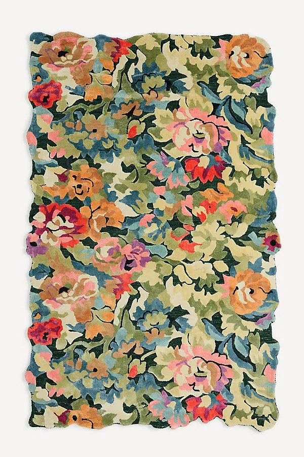 Gwendolyn 2x3 Tufted Floral Rug - Wool Blend product