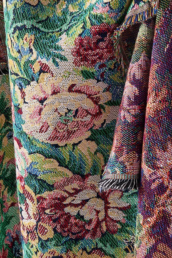 Gwendolyn Floral Throw Blanket - Cotton Blend product