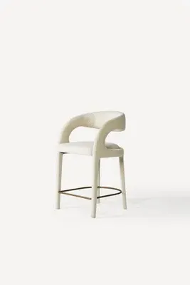 Hagen Boucle Counter Stool - White product
