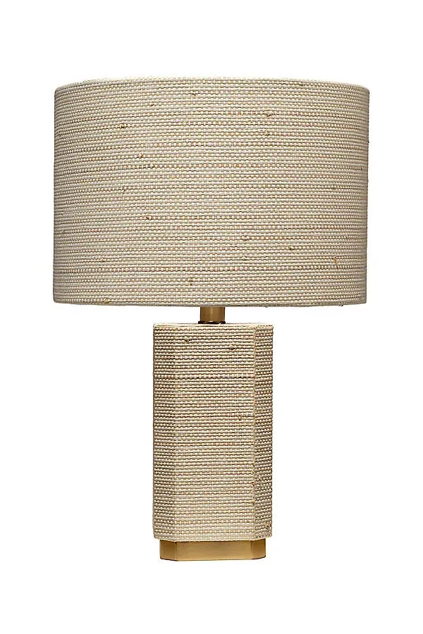 Haisley Table Lamp - Bleached Raffia product