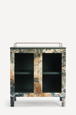 Hale Canvas Bar Cabinet - Blue product