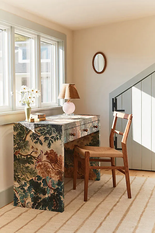 Hale Canvas Desk - Blue by Anthropologie