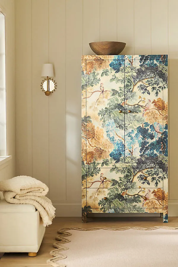 Hale Tall Judarn Printed Cabinet by Anthropologie