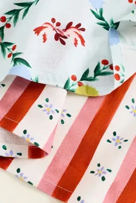 Halisa Assorted Napkins Set of 2 - Cotton, Linen by Anthropologie, image 2