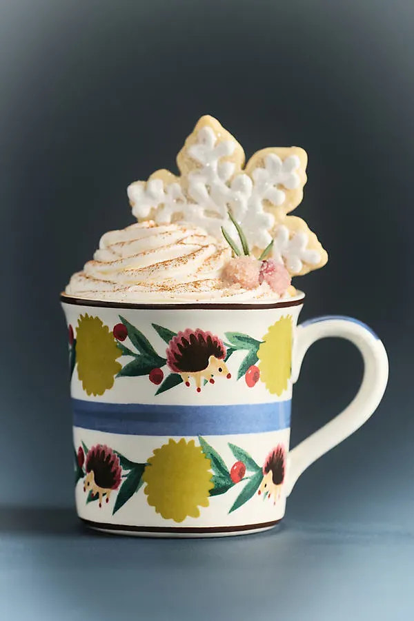 Halisa Stoneware Mug - Blue by Anthropologie