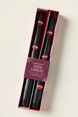 Halloween Icon Taper Candles Set of 2 - Red product
