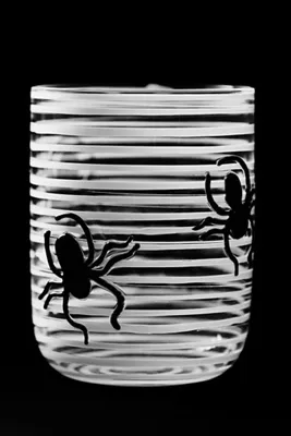 Halloween Swirl Juice Glass - White, Borosilicate Glass product