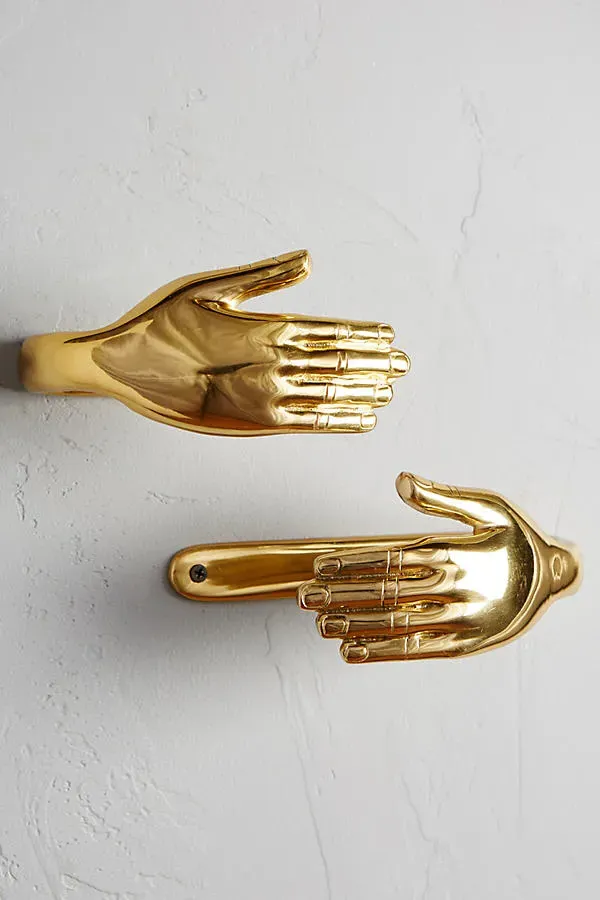 Handheld Curtain Tieback - Brass product