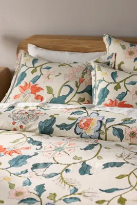 Hattie Floral Duvet Cover Double - Cotton Slub product